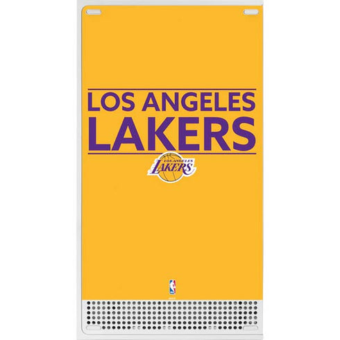 NBA Los Angeles Lakers Standard - Gold Xbox Series S Console Skin